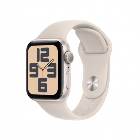 [Apple] Watch SE GPS 40mm 스타라이트 알루미늄 케이스 / 스타라이트 스포츠 밴드-M/L (MR9V3KH/A)