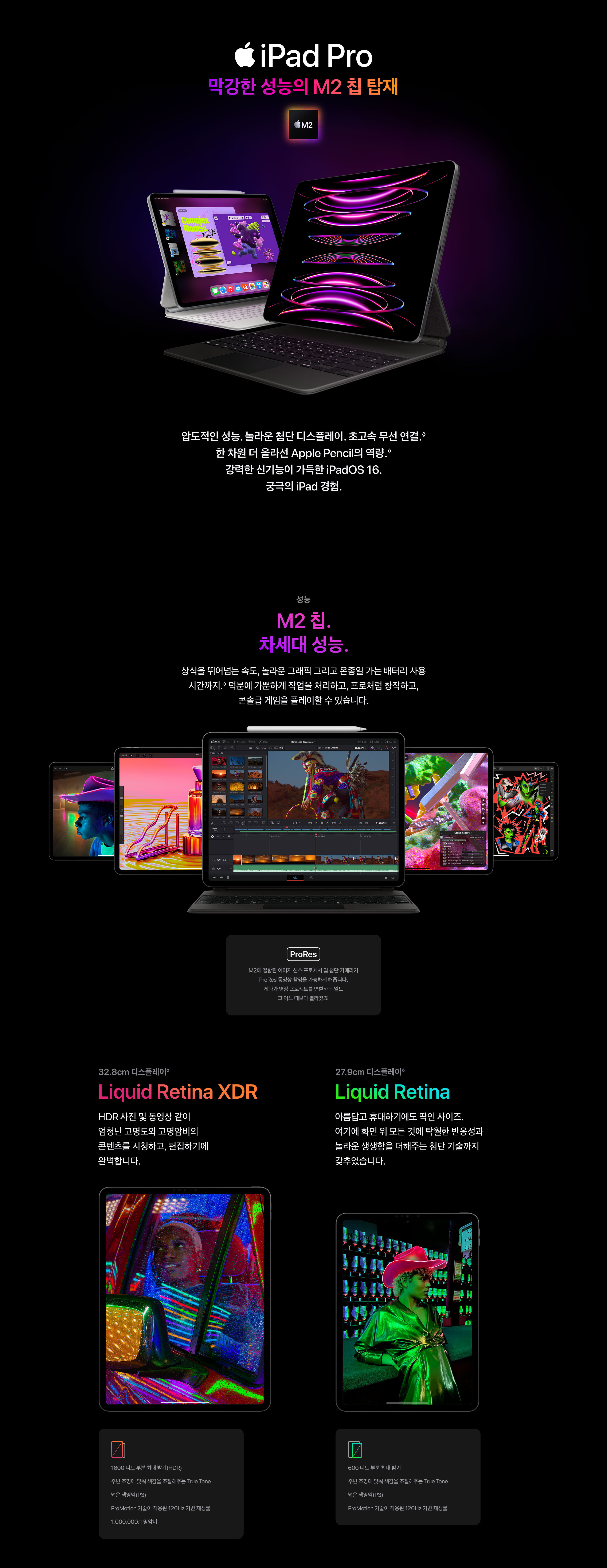 [Apple] iPad Pro 4세대 11형 Wi-Fi 128G 스페이스그레이 [MNXD3KH/A]